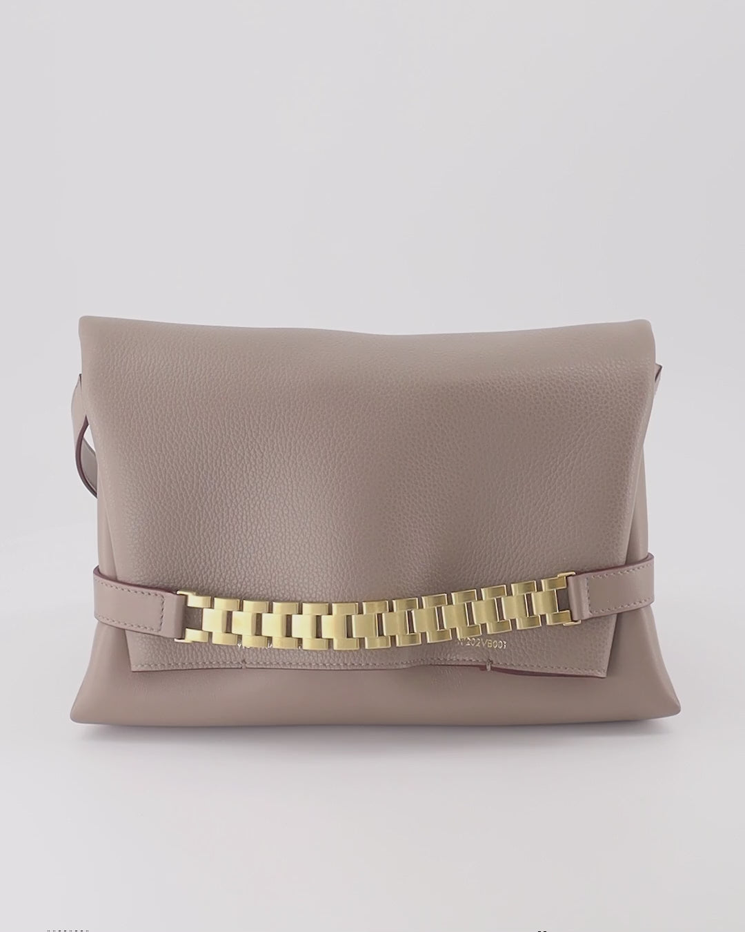 Bolsos de mano y al hombro Pochette Jumbo chaîne Victoria Beckham Beige Femme