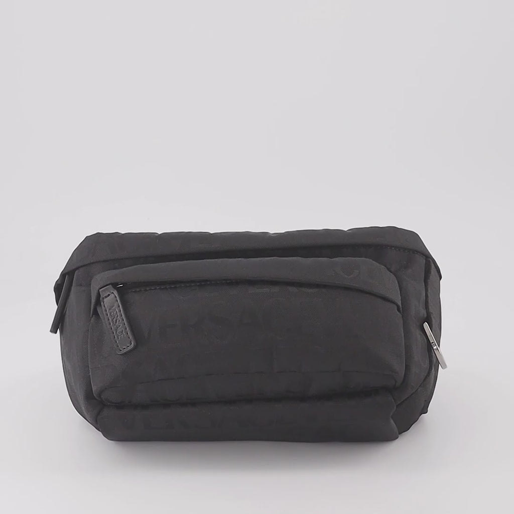 Riñoneras Sac banane Versace Allover Versace Negro Homme