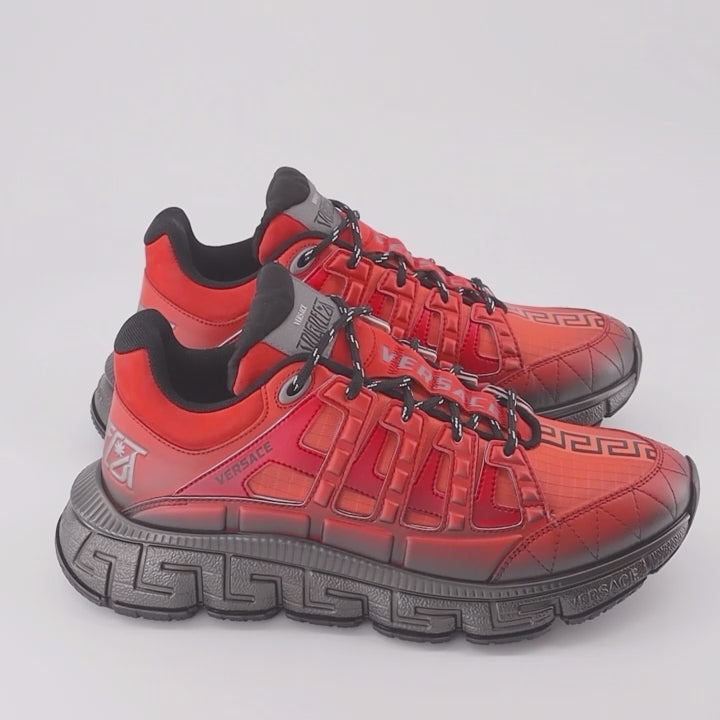 Baskets Baskets Trigreca Versace Rouge Homme