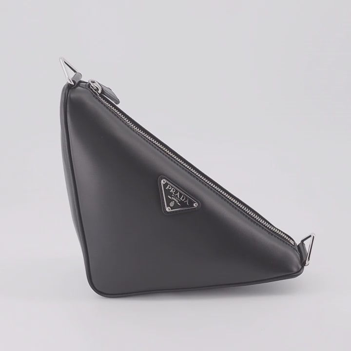 Sacs bandoulière Sac triangle Prada Noir Homme