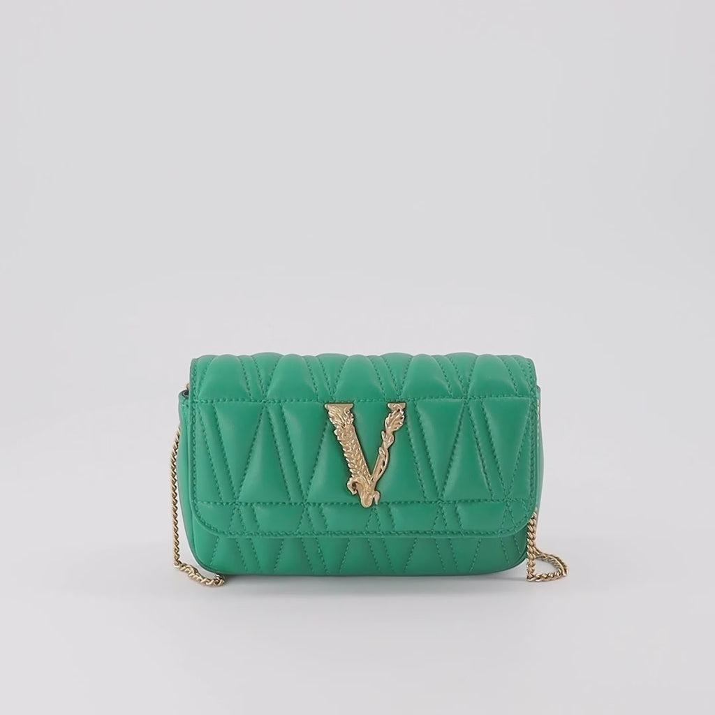Umhängetaschen Sac Virtus Versace Grün Femme