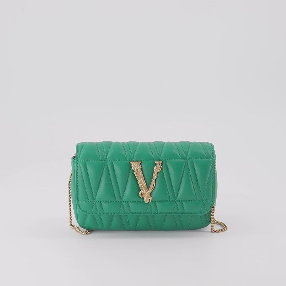 Umhängetaschen Sac Virtus Versace Grün Femme