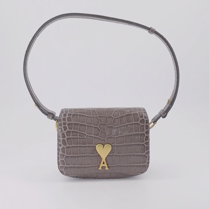 Crossbody bags Paris bag Paris Ami PARIS Gray Women