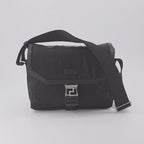 Borse a tracolla Sacoche en jacquard Neo Versace Nero Homme