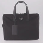Bolsas de deporte y viaje Porte-documents en Re-Nylon Prada Negro Homme