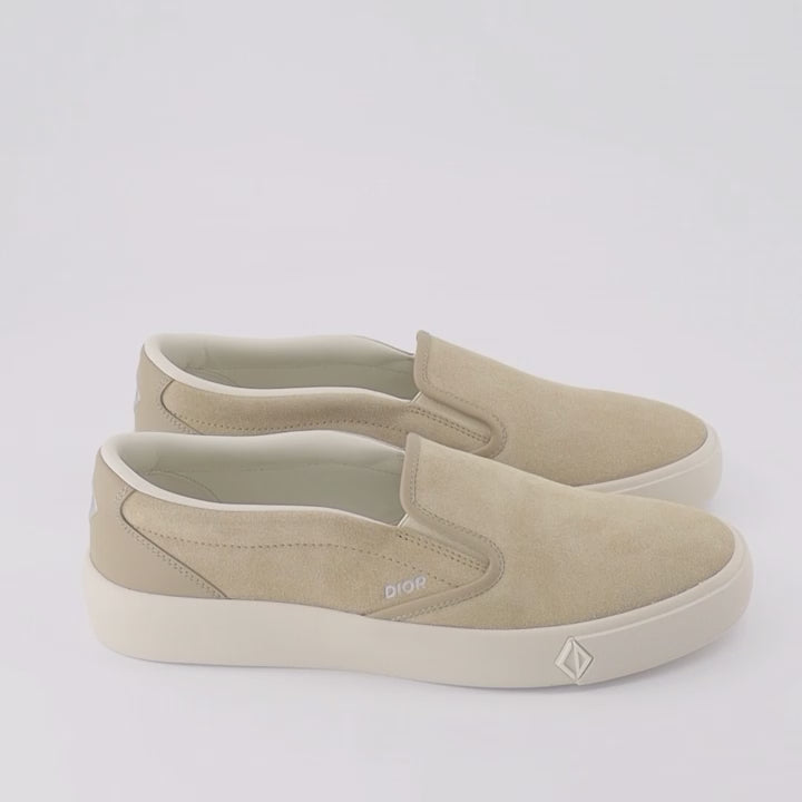 Baskets Baskets Slip-On B101 Dior Beige Homme