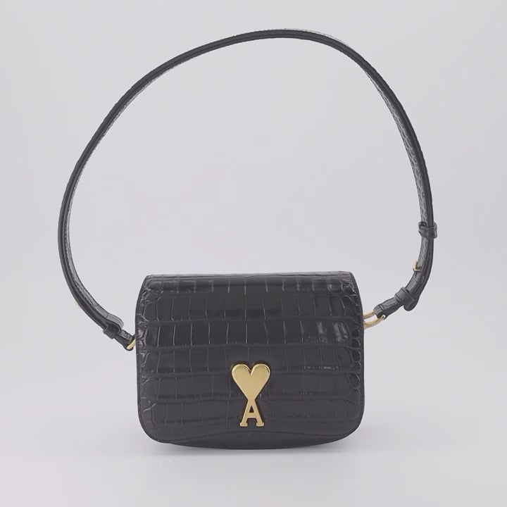 Sacs bandoulière Sac Paris Paris Ami PARIS Noir Femme