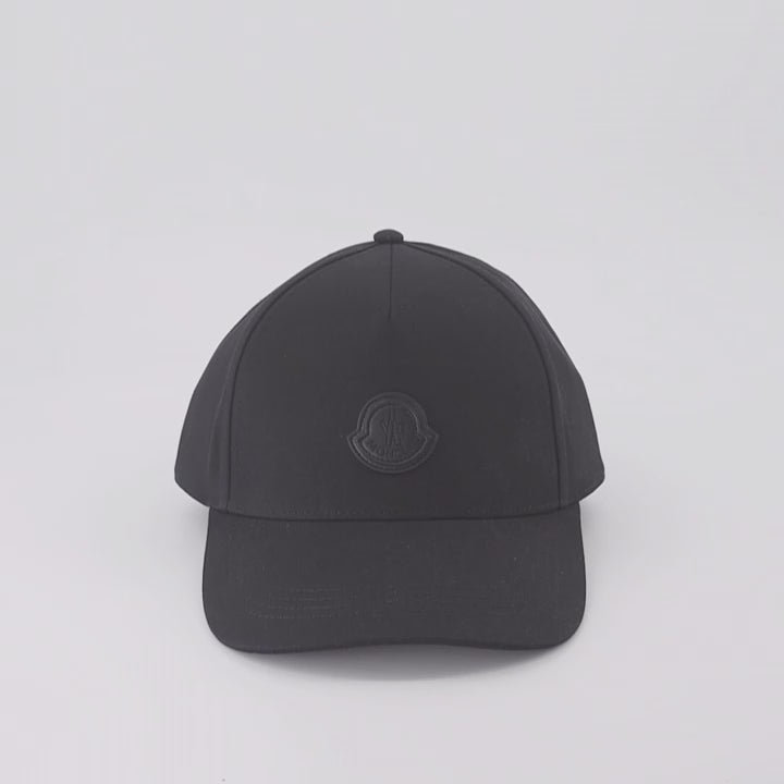 Hüte, caps und beanies Casquette à logo Moncler Schwarz Homme