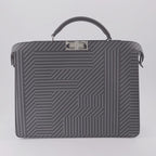 Bolsas tote Peekaboo ISeeU Bag Fendi Cinza Homme