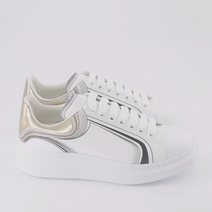 Baskets Baskets oversize Alexander McQueen Blanc Homme