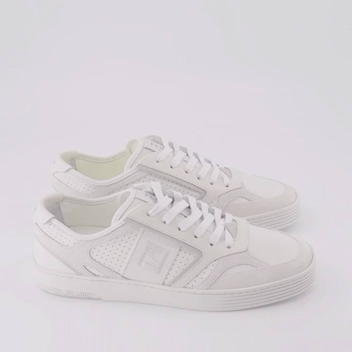 Baskets Baskets Fendi Step Fendi Blanc Homme