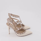 ヒール ロックスタッズ ヒール Valentino Garavani ベージュ 女性