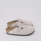 Chaussures ouvertes Mules Boston Birkenstock Beige Femme