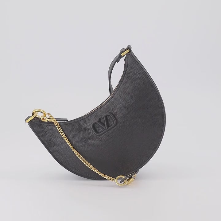 Sacs à main et épaule Sac Hobo VLogo Valentino Garavani Noir Femme