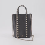 Bolsas bucket Sac Rockstud Valentino Garavani Preto Femme