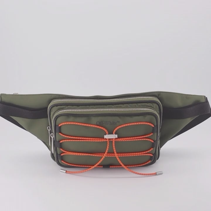 Gürteltaschen Kuriertasche Off-White Khaki Homme