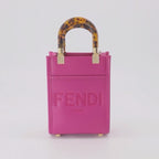 Sacs cabas Sac Shopping Sunshine Fendi Rose Femme
