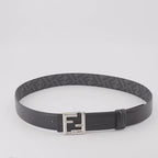 Cintos Ceinture FF Rounded Fendi Preto Homme