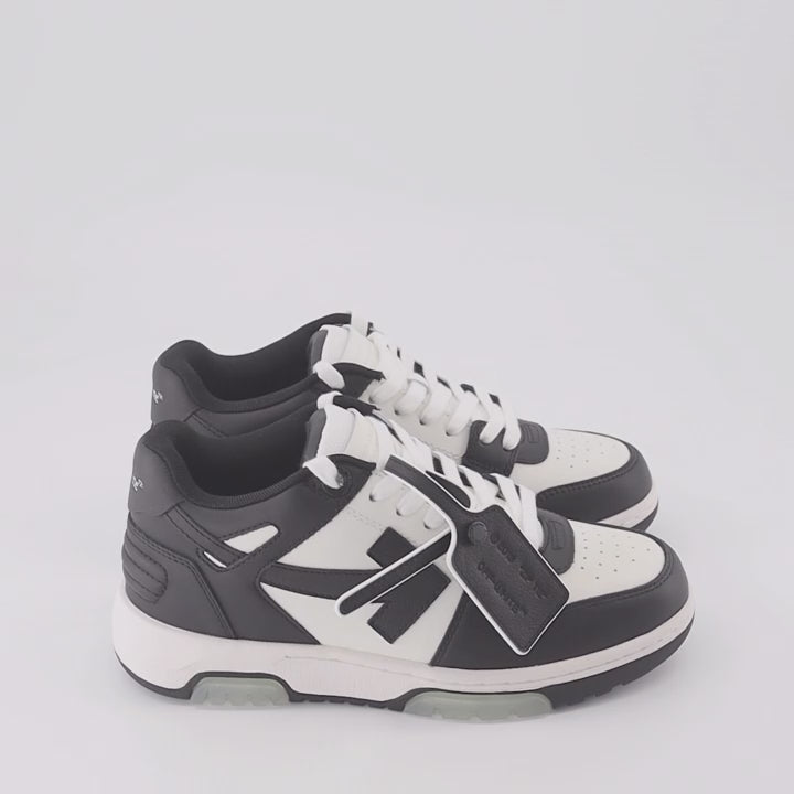 Sneaker Baskets Out Of Office Off-White Negro Femme