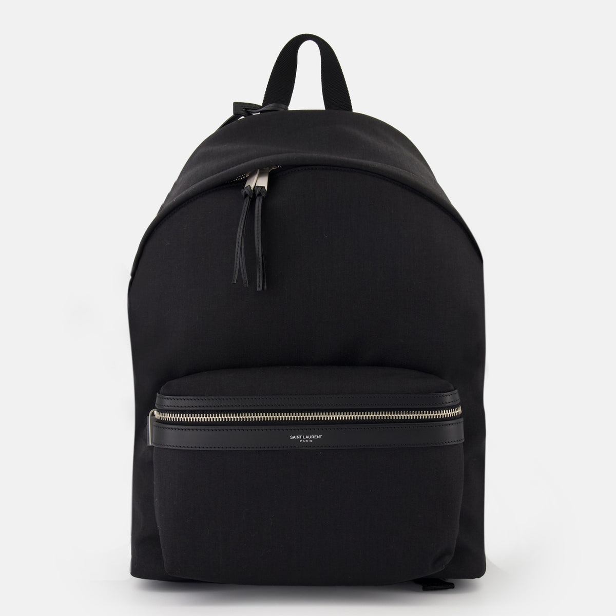 Sacs à dos City Black Backpack Saint Laurent Noir Homme