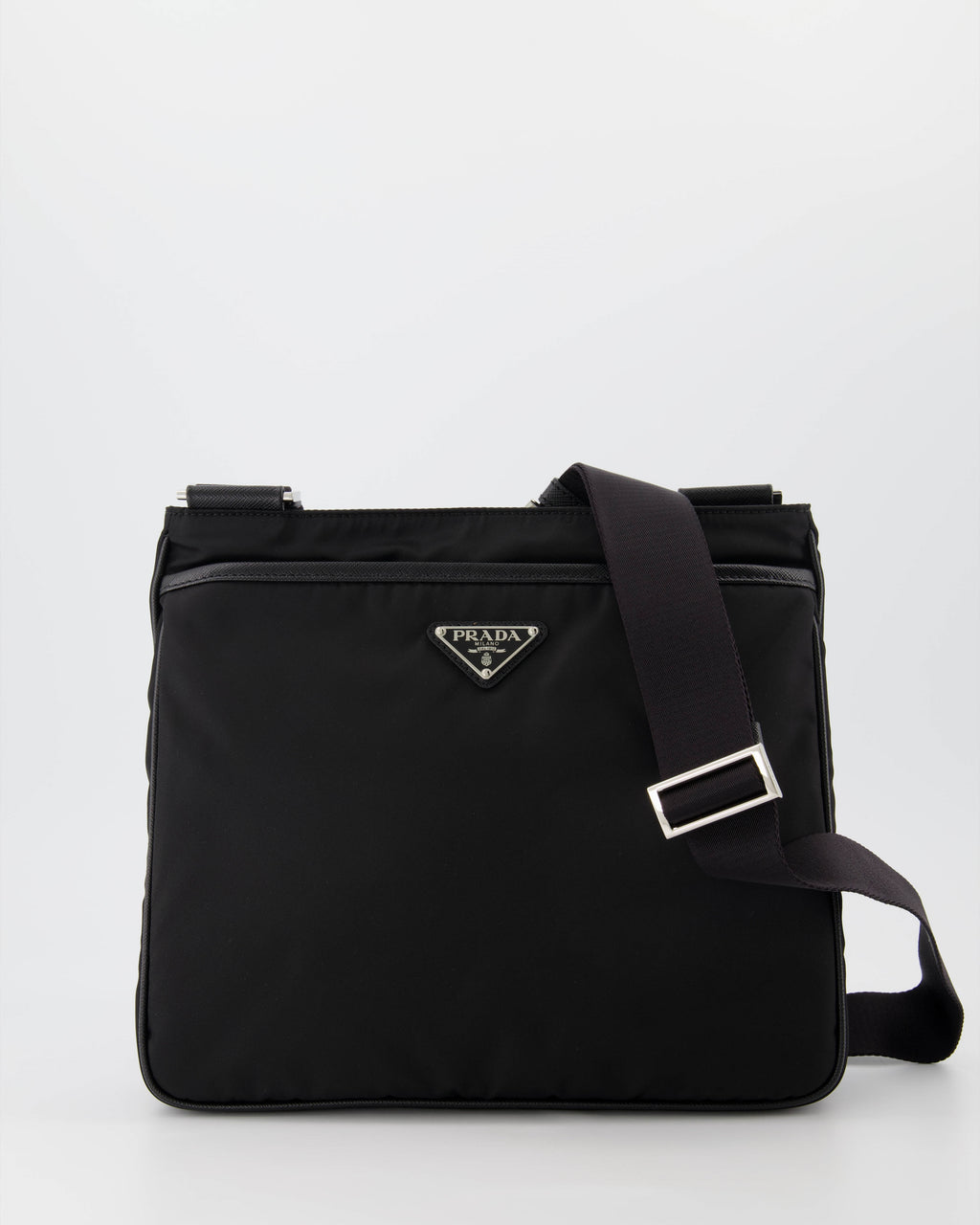 크로스백 Sac messenger en Re-Nylon Prada 검은색 Homme
