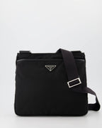 크로스백 Sac messenger en Re-Nylon Prada 검은색 Homme