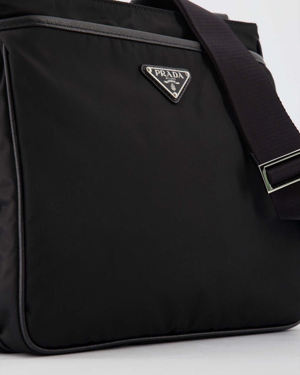 크로스백 Sac messenger en Re-Nylon Prada 검은색 Homme