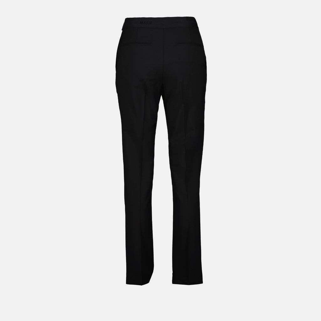 Pants Straight pants MSGM Black Women
