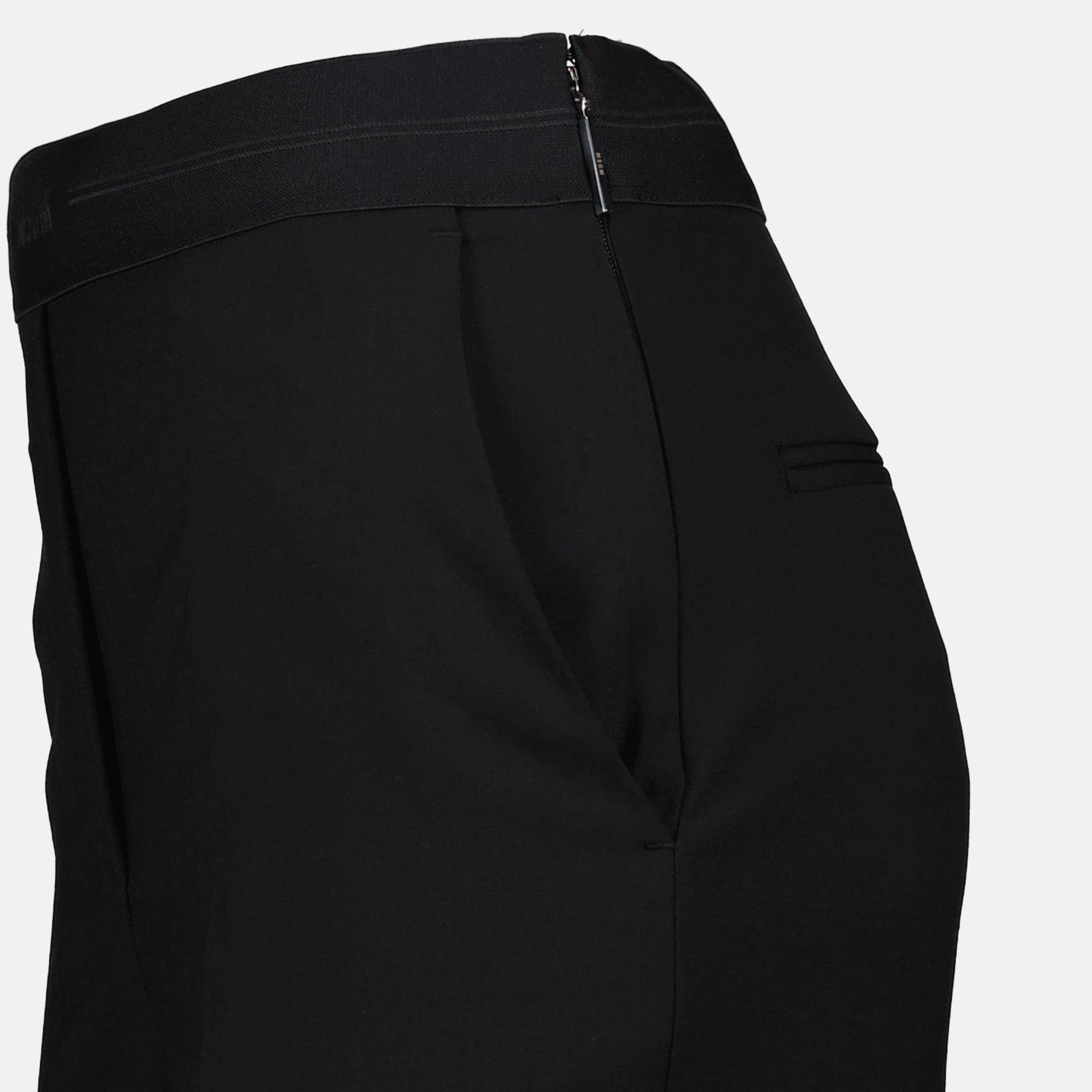 Pantalones Pantalon droit MSGM Negro Femme