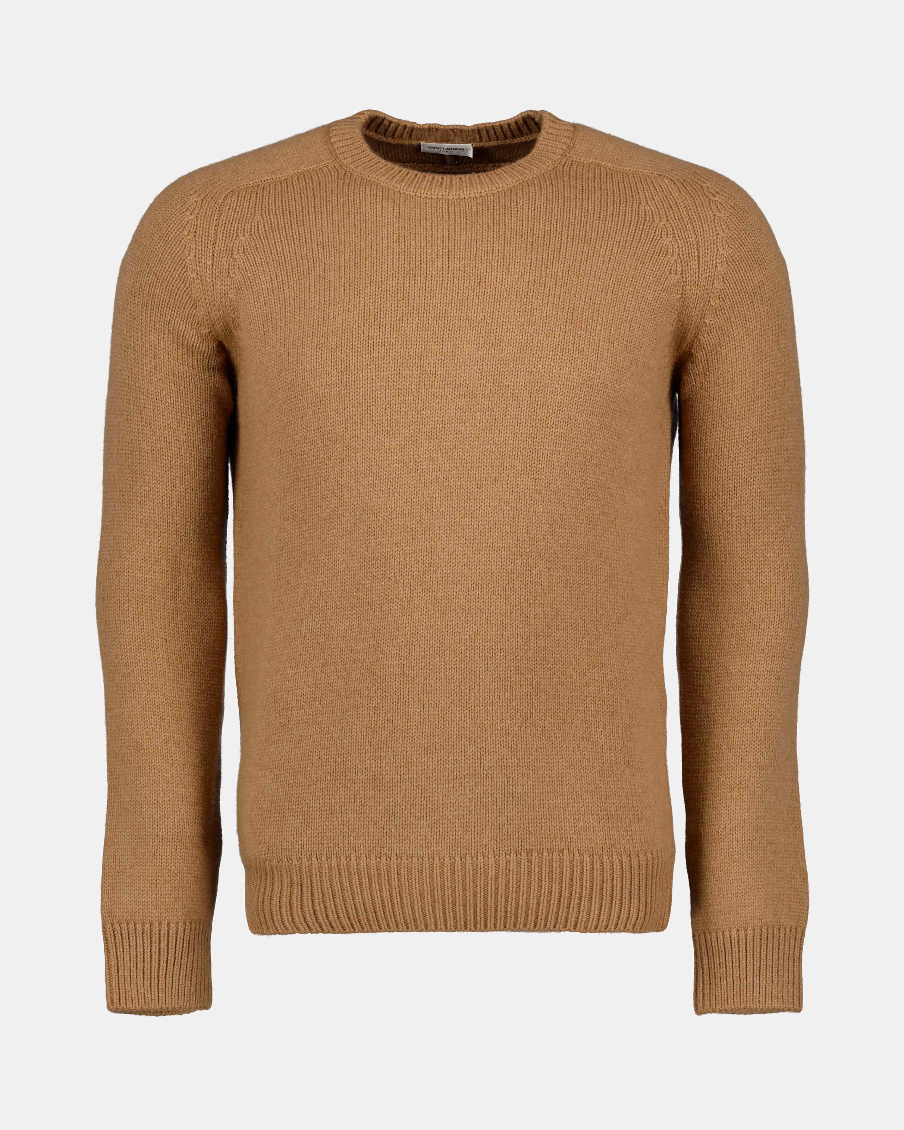 니트웨어 Pull marron Saint Laurent 갈색 Homme