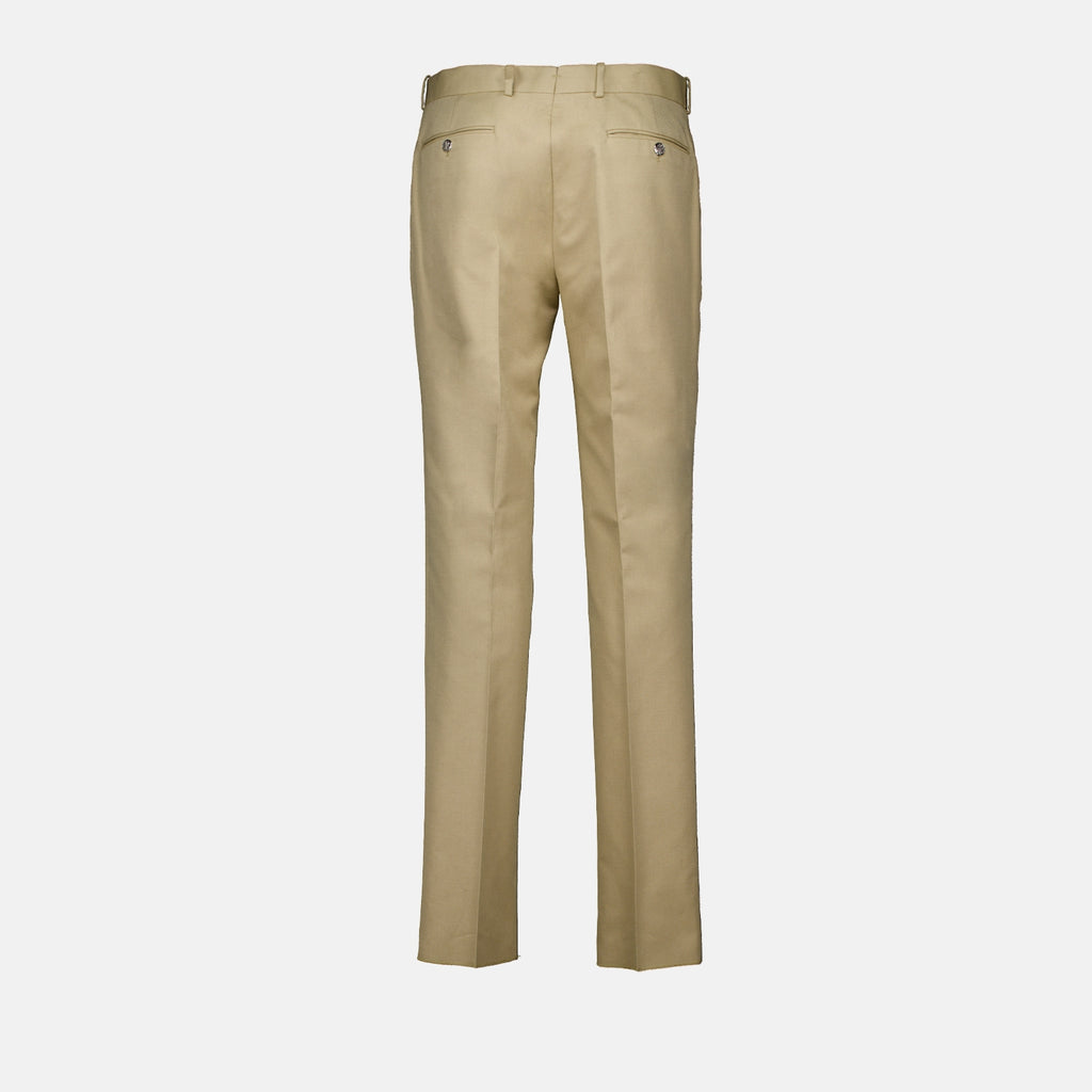 Pantalones Pantlalon chino droit Alexander McQueen Beige Homme