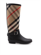Boots Checkered boots Burberry Beige Women