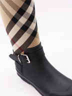 Boots Checkered boots Burberry Beige Women