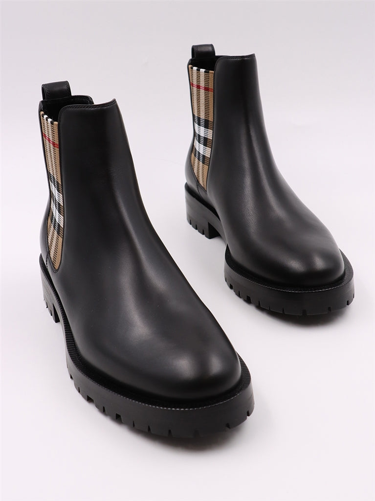 Ankle boots Chelsea boots Burberry Black Women