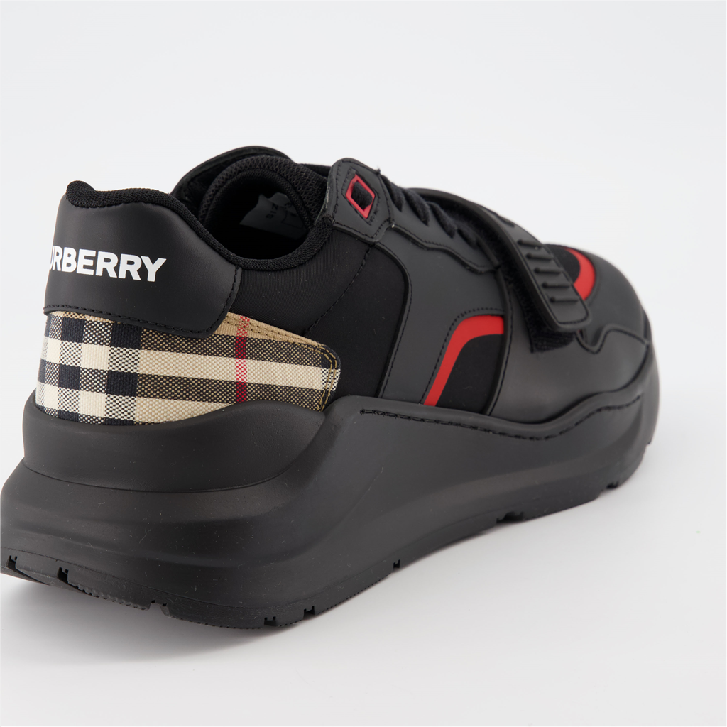 Baskets Baskets Ramsey Burberry Noir Homme