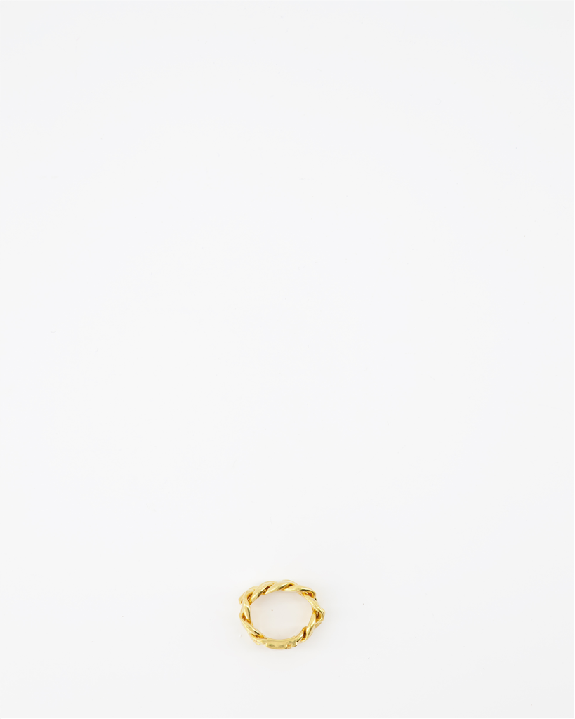 Bijoux Bague en maillons Fendi Doré Homme