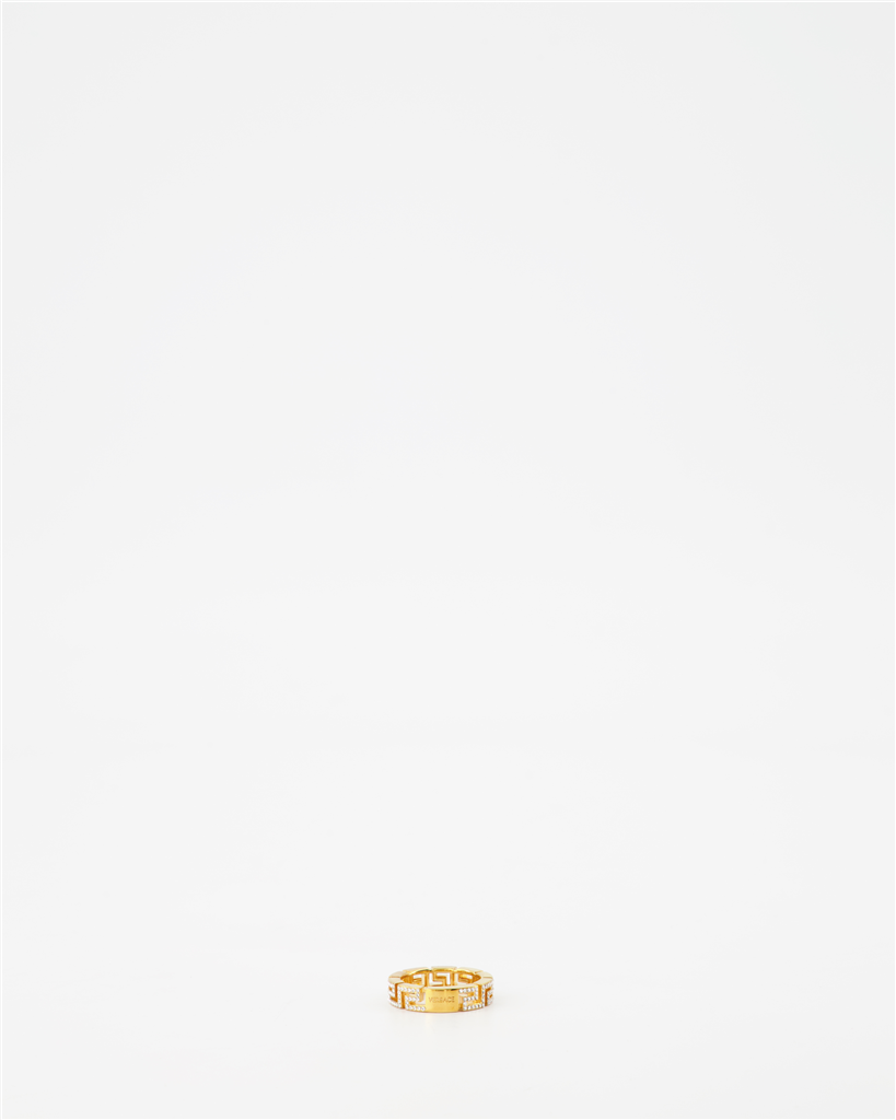 Bijoux Bague Greca Versace Doré Femme