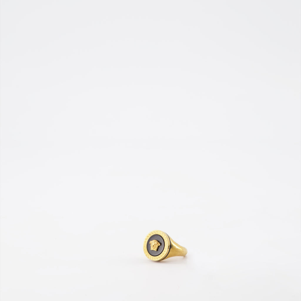 Schmuck Medusa Ring Versace Schwarz Homme