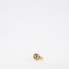 Gioielli Anello Medusa Versace Nero Homme