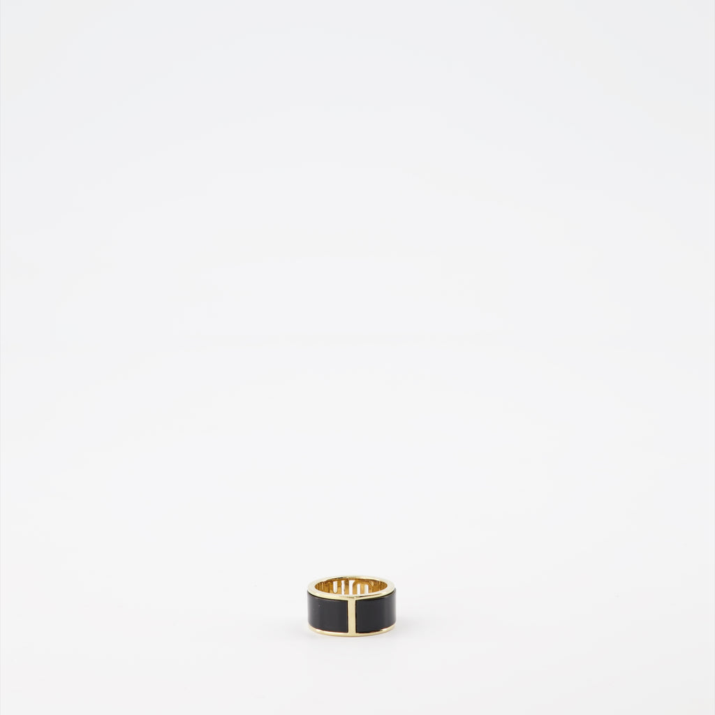 Joyería Bague à logo Miu Miu Negro Femme