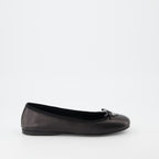 Chaussures plates Ballerines en nappa Prada Noir Femme