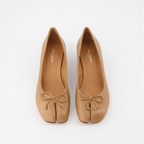 Chaussures plates Ballerines Tabi Maison Margiela Beige Femme