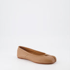 Flache schuhe Ballerines Tabi Maison Margiela Braun Femme