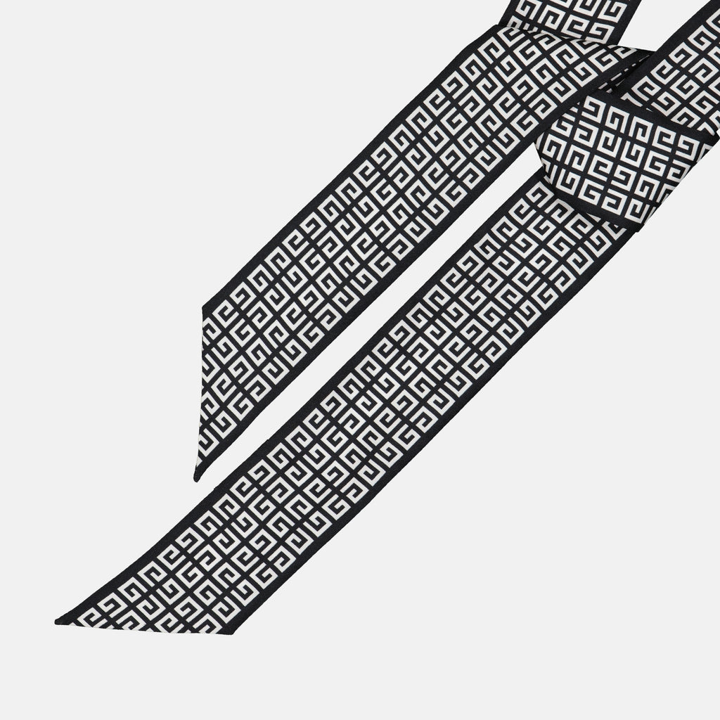 Schals und handschuhe Bandeau 4G en soie Givenchy Schwarz Femme