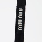 Gorras, sombreros y gorros Bandeau chouchou Miu Miu Negro Femme