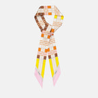 Écharpes, foulards et gants Foulard Check abstrait Burberry Multicolore Femme