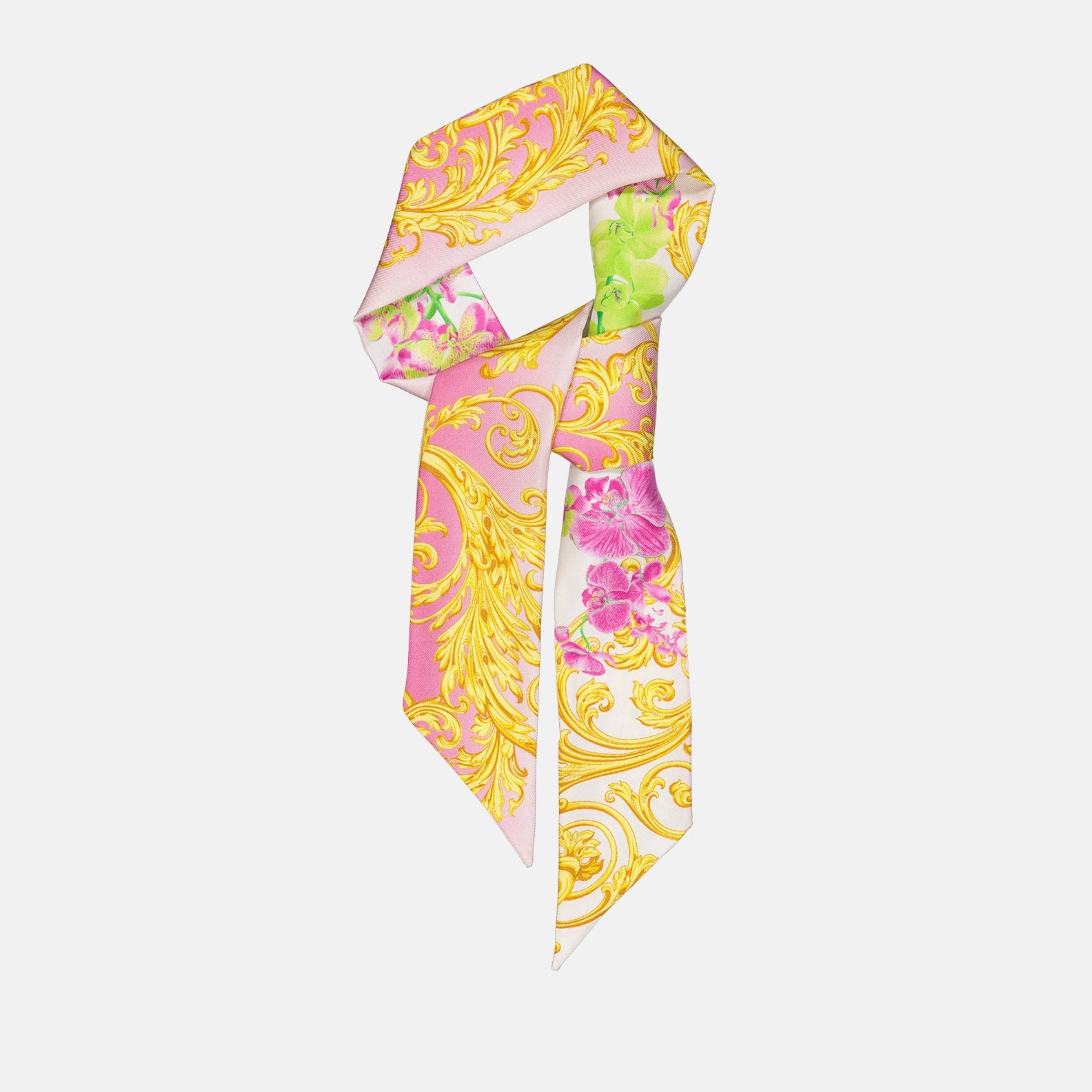 Écharpes, foulards et gants Bandeau Medusa Orchid Versace Rose Femme