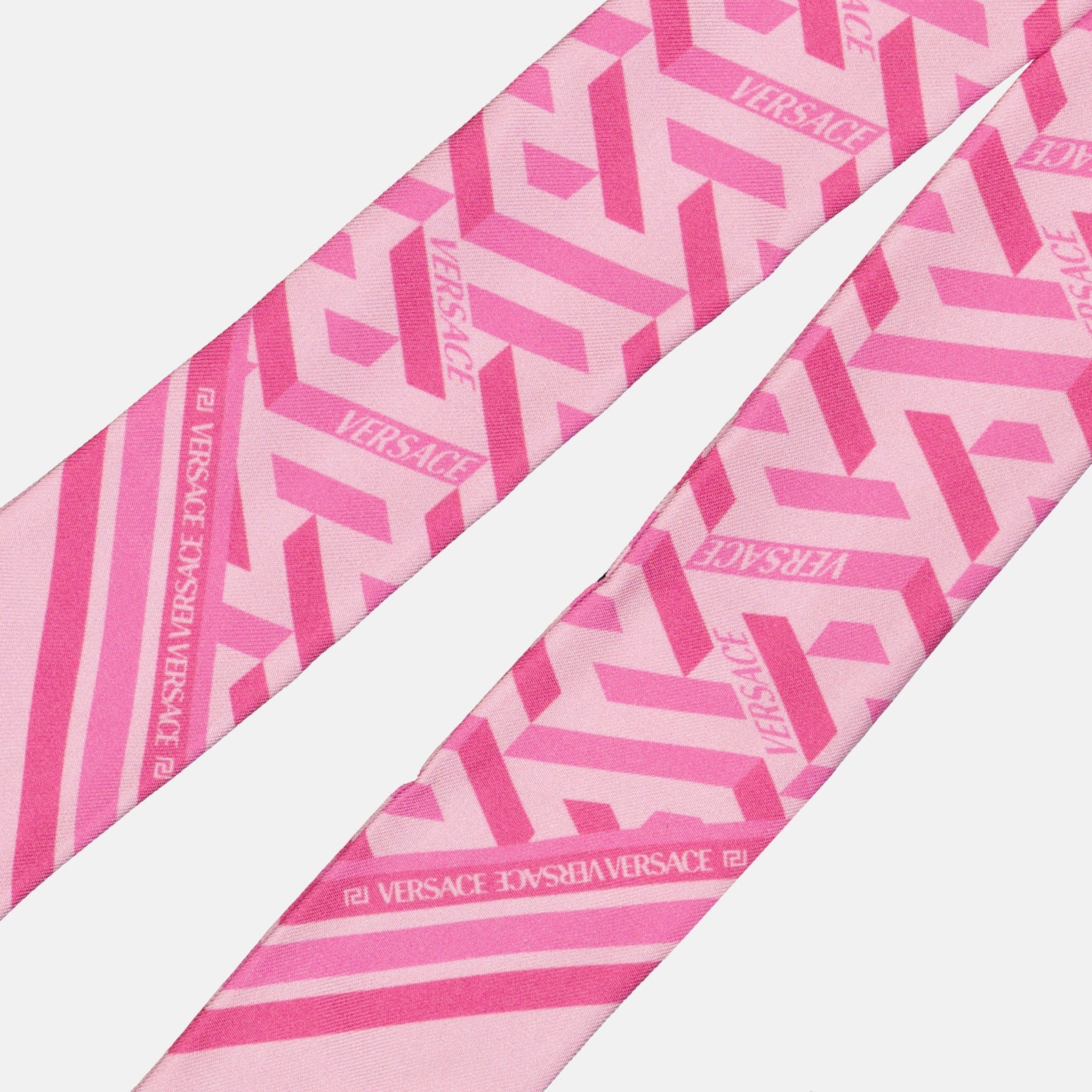 Écharpes, foulards et gants Bandeau La Greca Versace Rose Femme