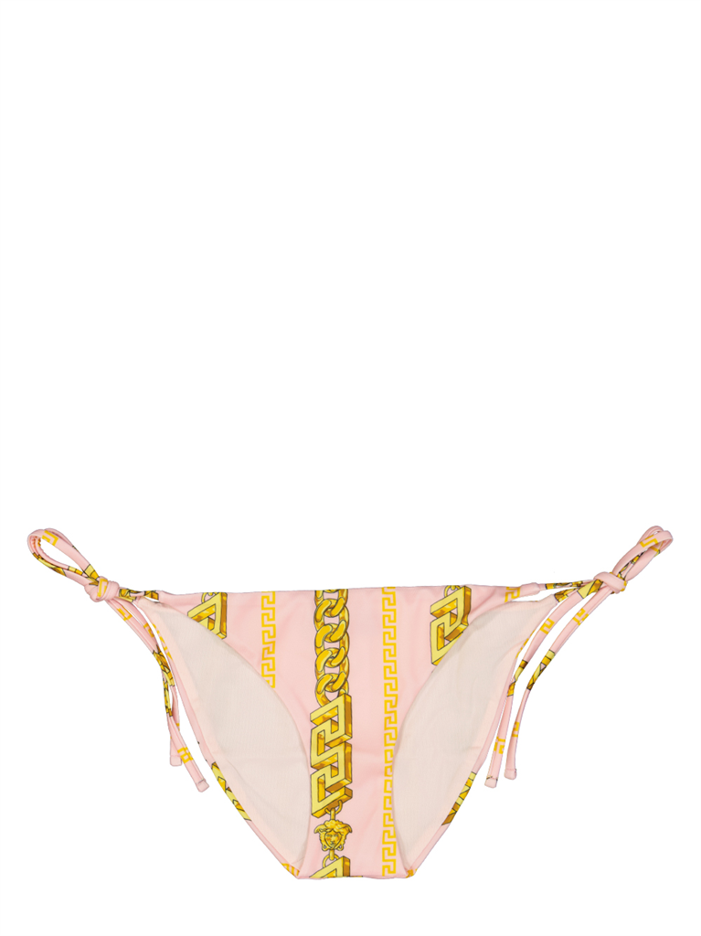 ビーチウェア チェーンビキニボトム Versace ピンク 女性