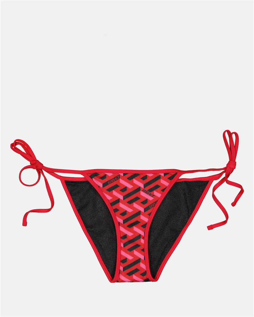 Beachwear Bas de bikini Greca Versace Rouge Femme